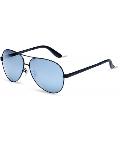 Aviator KL5715C1 Men Ultra Lightweight Aviator Sunglasses Polarized UV400 Protection Fashion Eyewear - CD196Y5S7N5 $21.04
