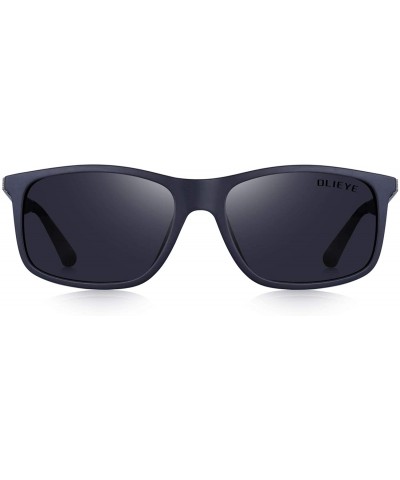 Rectangular Unisex Ultra-light Series Sports Polarized Sunglasses TR90 Legs O8161 - Gray - CB18H30YXZX $14.10