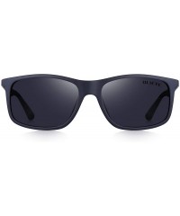 Rectangular Unisex Ultra-light Series Sports Polarized Sunglasses TR90 Legs O8161 - Gray - CB18H30YXZX $14.10