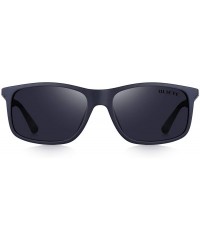 Rectangular Unisex Ultra-light Series Sports Polarized Sunglasses TR90 Legs O8161 - Gray - CB18H30YXZX $14.10