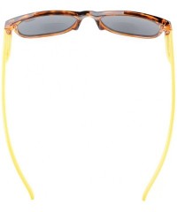 Round Small Size Bifocal Sunshine Sunglasses Include Case And Cleaning Cloth Readers - Grey - CP180ZUOCRM $8.16