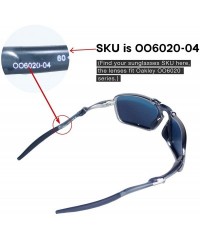 Shield Replacement Lenses Badman Sunglasses - Multiple Options Available - Black - Polarized - CA126QPRZYX $17.26