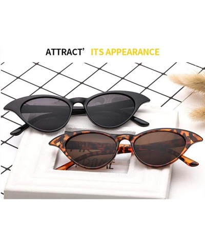 Aviator Cat Eye Sunglasses Women Designer Recommend Cateyes White As Picture - Red - CA18YQN8ROK $8.48