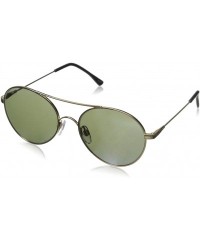 Round Visual Huxley Sunglasses - Gold - CJ11YIH42JX $55.66