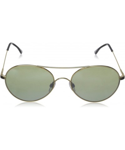 Round Visual Huxley Sunglasses - Gold - CJ11YIH42JX $85.81