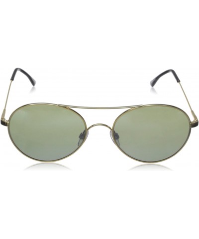 Round Visual Huxley Sunglasses - Gold - CJ11YIH42JX $55.66