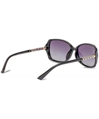 Aviator Men's sunglasses 2019 new polarized sunglasses ladies fashion small box sunglasses - E - CI18SN7444U $41.61