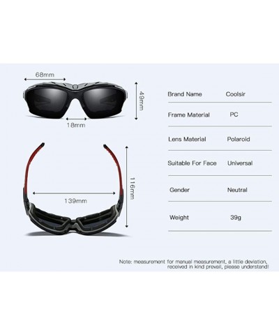 Sport Sports Polarizing Sunglasses 8505 Anti-Ultraviolet Flashing Polarizing Protection Suitable for Outdoor Riding - CD18YGM...