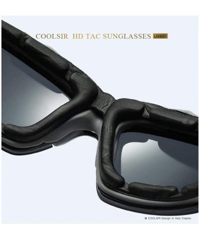 Sport Sports Polarizing Sunglasses 8505 Anti-Ultraviolet Flashing Polarizing Protection Suitable for Outdoor Riding - CD18YGM...