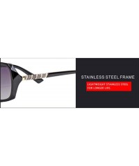 Aviator Men's sunglasses 2019 new polarized sunglasses ladies fashion small box sunglasses - E - CI18SN7444U $41.61