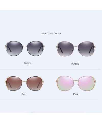 Aviator Polarized Sunglasses Women Polarized Sunglasses Anti-ultraviolet Polarization Driving - C - C318QQ29O42 $27.55