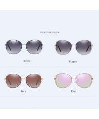 Aviator Polarized Sunglasses Women Polarized Sunglasses Anti-ultraviolet Polarization Driving - C - C318QQ29O42 $27.55