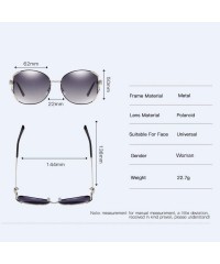 Aviator Polarized Sunglasses Women Polarized Sunglasses Anti-ultraviolet Polarization Driving - C - C318QQ29O42 $27.55