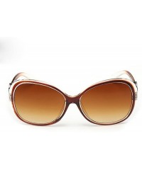 Round Polarized Sunglasses Decoration Fashionwear - CN18QE3HRIZ $10.00