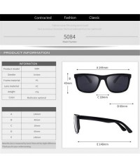 Goggle Polarized UV400 Sunglasse Men Dazzle Color Driver Classic Retro Designer TR90 Light Flexible Sun Glass 5048 - C518Y26D...