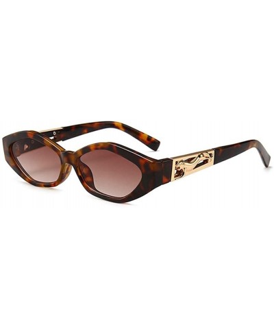 Cat Eye Vintage Cat Eye Sunglasses Women 2020 Brand Designer Modern Sun Glasses Female Black Red Frame UV400 - C9198O3CKKH $9.78