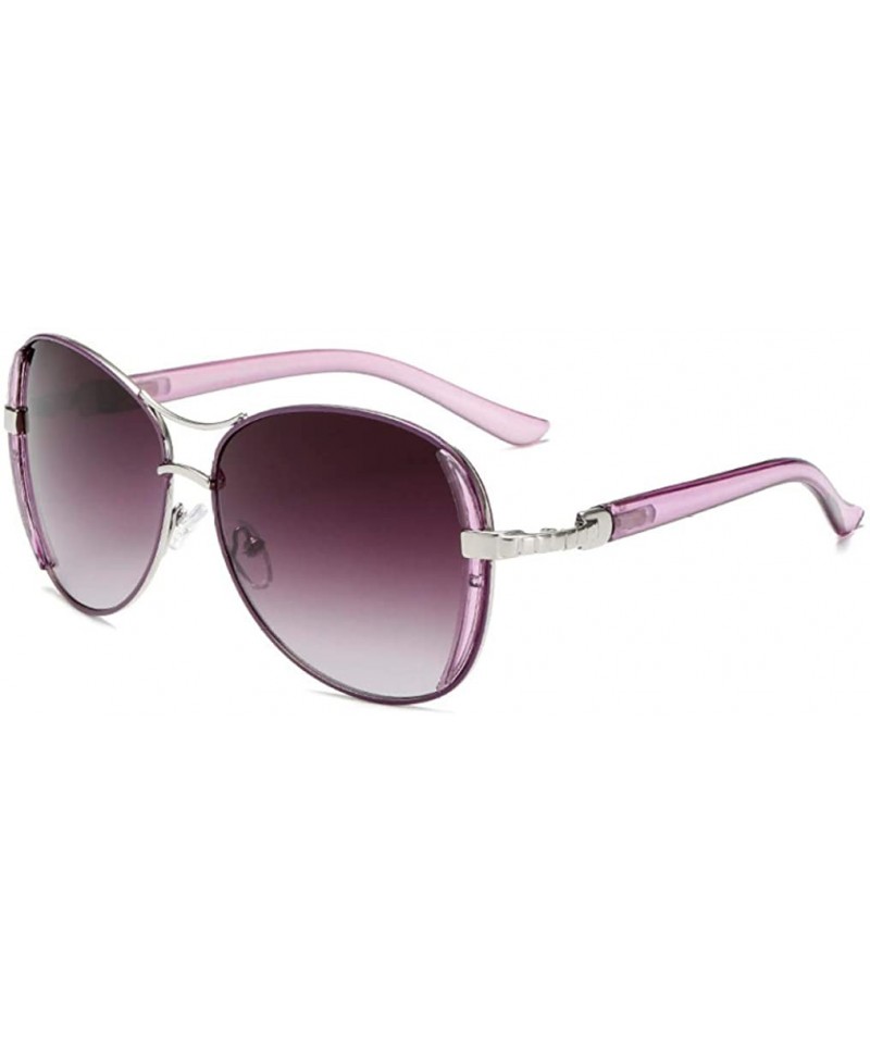 Oversized Fashion Oversized Sunglasses Women Retro Butterfiy Style Polarized Driving Sun Glasses UV400 - C1 - C718U4490ZL $15.54