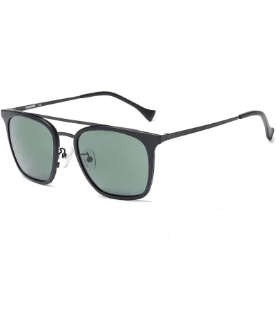 Sport Aviator Sunglasses Oversized Scratch Resistant Gradient Lens Designer Square Shades for Christmas Gifts - C4180M764IR $...