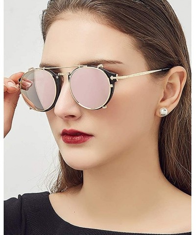 Goggle Luxury Sunglasses Metal Frame-Classic Matte Shade Glasses-Polarized Unisex - A - CP190O0U2AO $38.38