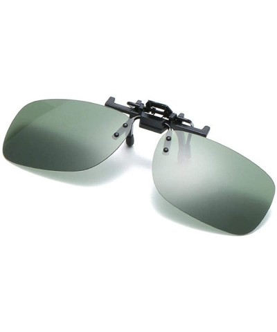 Aviator 2019 Fashion Polarized Sunglasses Clip Men Top Brand Designer Sun Silver - Silver - C218Y6TI4GD $11.36