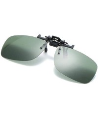 Aviator 2019 Fashion Polarized Sunglasses Clip Men Top Brand Designer Sun Silver - Silver - C218Y6TI4GD $11.36
