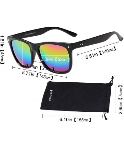 Pit Viper Monster Bull Polarized Sunglasses - Rainbow Mirror – Route One