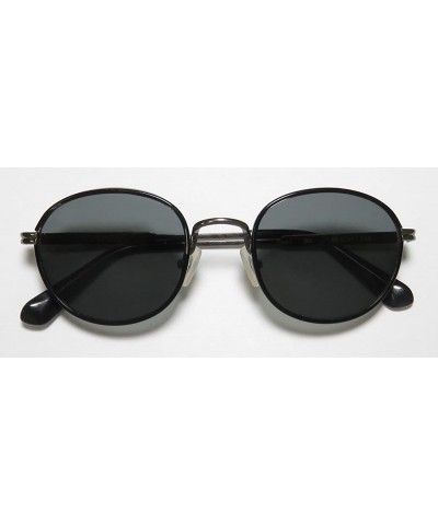 Rectangular Dean Womens/Ladies Designer Full-rim 100% UVA & UVB Lenses Sunglasses/Shades - Black / Gunmetal - CR129YVSVIF $71.58