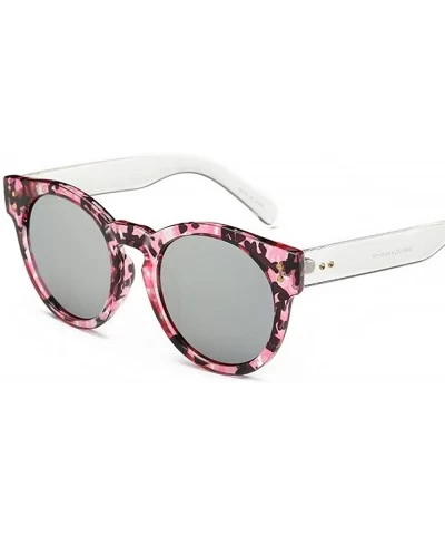 Oversized Luxury Sunglasses Women Brand Designer Steampunk Vintage Hip Hop Glasses 996995Y - Silver - CD185R0CYTW $21.40