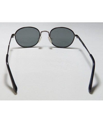 Rectangular Dean Womens/Ladies Designer Full-rim 100% UVA & UVB Lenses Sunglasses/Shades - Black / Gunmetal - CR129YVSVIF $71.58