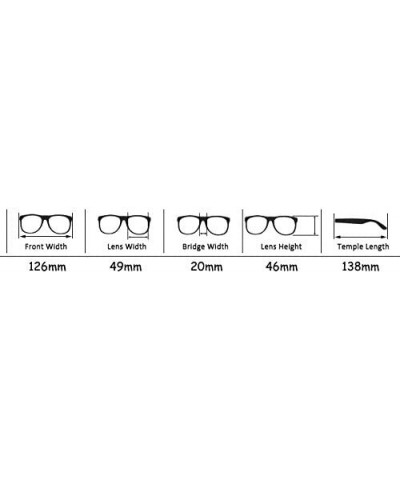 Rectangular Fashion Men Women Polarized Sunglasses DD1413 - C05 - CC12IMU9V3X $14.87