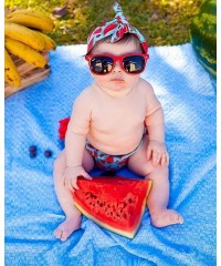 Square Bulk 12 Pack Neon Retro Sunglasses Unisex Adult Kids Party Favors Decor Glasses - Kids Mult - CW18RDXMX2D $34.85