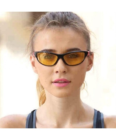 Square Polarized Sunglasses Driving Glasses Eyewear - Tea Tea - CH199QCLHOX $7.00