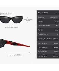 Square Polarized Sunglasses Driving Glasses Eyewear - Tea Tea - CH199QCLHOX $7.00