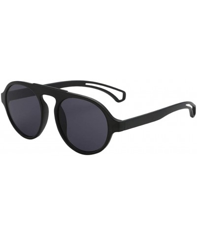 Round Fashion Men Women Round Sunglasses Summer Stylish Beach Eyewear Sun Glasses - C - C818TUW7WEY $12.05