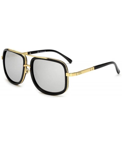 Square Oversized Men Mach One Sunglasses Luxury Brand Women Sun Glasses Square Male Retro De Sol Female For - Jy1828 C7 - C01...