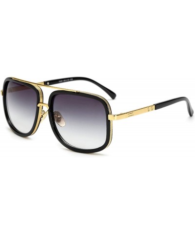 Square Oversized Men Mach One Sunglasses Luxury Brand Women Sun Glasses Square Male Retro De Sol Female For - Jy1828 C7 - C01...