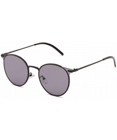 Sport Classic Retro Sunglasses Frog Mirror Male Round Frame Glasses Men'S Sunglasses Female Sunglasses - CR18SO4EC86 $51.95