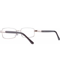 Rectangular Shortsighted Glasses Blue Light Blocking Filter Harmful Computer Rays Myopia Glasses-10339 - Gold - CJ18KOATYZO $...