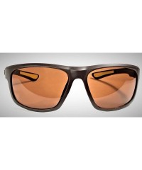 Wrap Big Head Sunglasses- Big Easy - Matte Brown/ Brown - C0193WW2ZUW $35.09