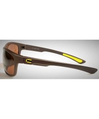 Wrap Big Head Sunglasses- Big Easy - Matte Brown/ Brown - C0193WW2ZUW $35.09