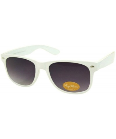 Wayfarer ICON Wayfare Sunglasses - White - CK18RW46OH5 $10.95