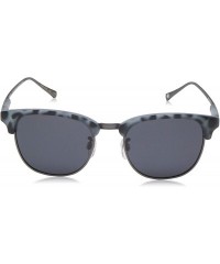 Square Life is Good Unisex-Adult Crater Lake Polarized Square Sunglasses - Matte Blue Tort - C918RMAIH3S $28.66
