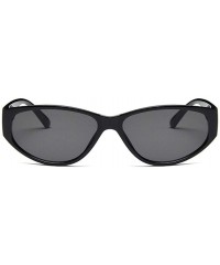 Cat Eye Sexy Cat Eye Sunglasses Women Mirror Sun Glasses Ladies Round Lens Shades For Female Eyewear UV400 - CF198XNAMTM $11.17