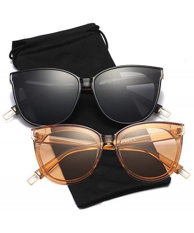 Round Sunglasses - Gray&champagne - CF18OXK74UK $12.11