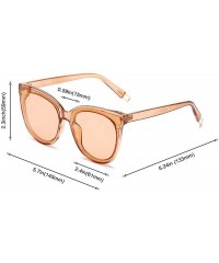 Round Sunglasses - Gray&champagne - CF18OXK74UK $12.11