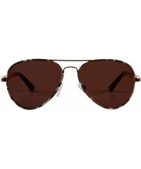 Oversized Mens Metal Handmade Wood Sunglasses Classic Frame Polarized Sun Glasses UV400 Protection - 1570 - CJ189KN6DCT $17.81