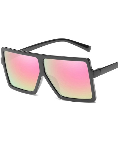 Round Classic style Trapezoidal Large Frame Sunglasses for Men or Women PC AC UV400 Sunglasses - Style 2 - CW18SARMQAN $28.84