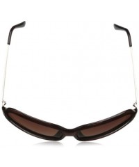Oversized Women's R3158 Oversized Sunglasses - Brown - C411HJIVOY9 $79.72
