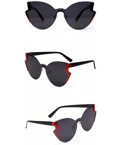 Sport Oversized Polarized Sunglasses REYO Protection - Black - CH18NX9OY6D $9.87