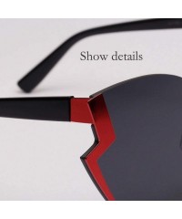 Sport Oversized Polarized Sunglasses REYO Protection - Black - CH18NX9OY6D $9.87